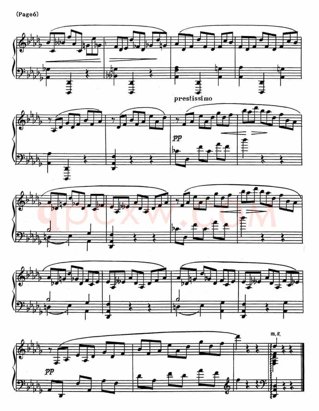 斯克里亚宾8首钢琴练习曲 Op42(No.1 Alexander Scriabin Etudes)