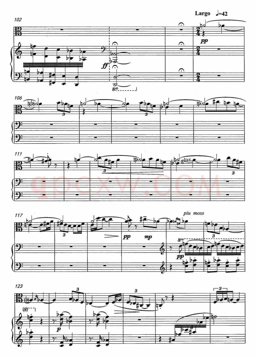 幻想曲（中提琴与钢琴、罗毅作曲版）