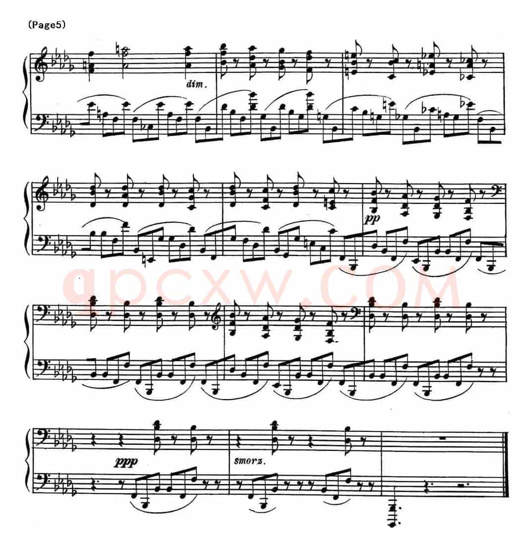 斯克里亚宾12首钢琴练习曲 Op8(No.7 Alexander Scriabin Etudes)
