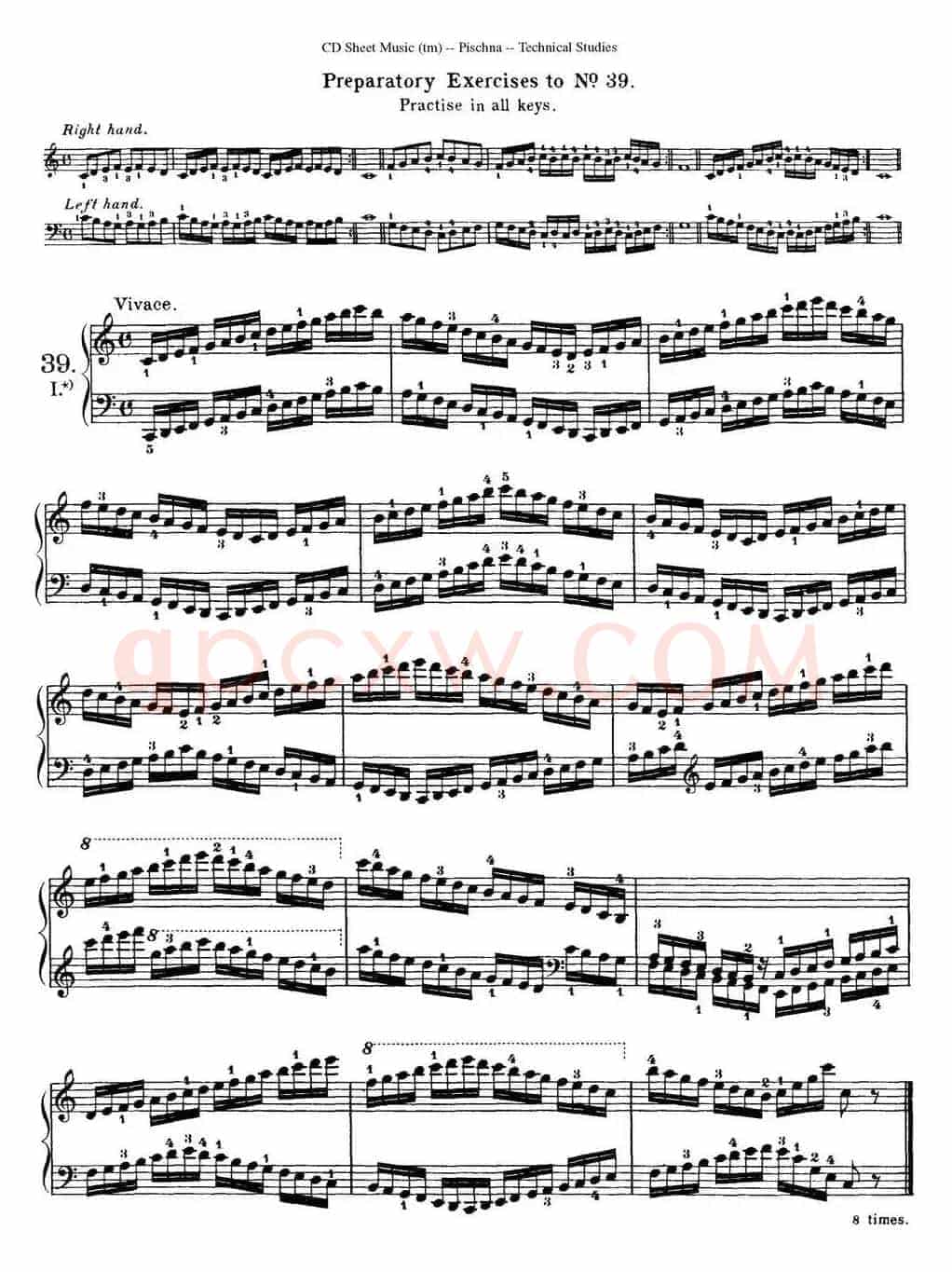 Technical Studies 60 Progressive Exercises (60首钢琴循序渐进练习曲 P51——60)
