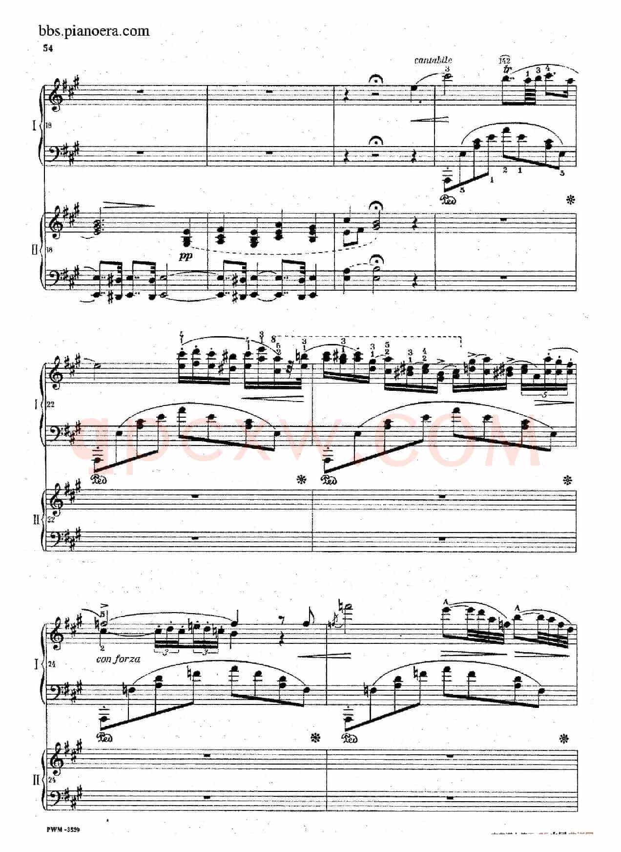 Grand Fantasy on Polish Airs Op.13(华丽的波兰民歌幻想曲·双钢琴版)