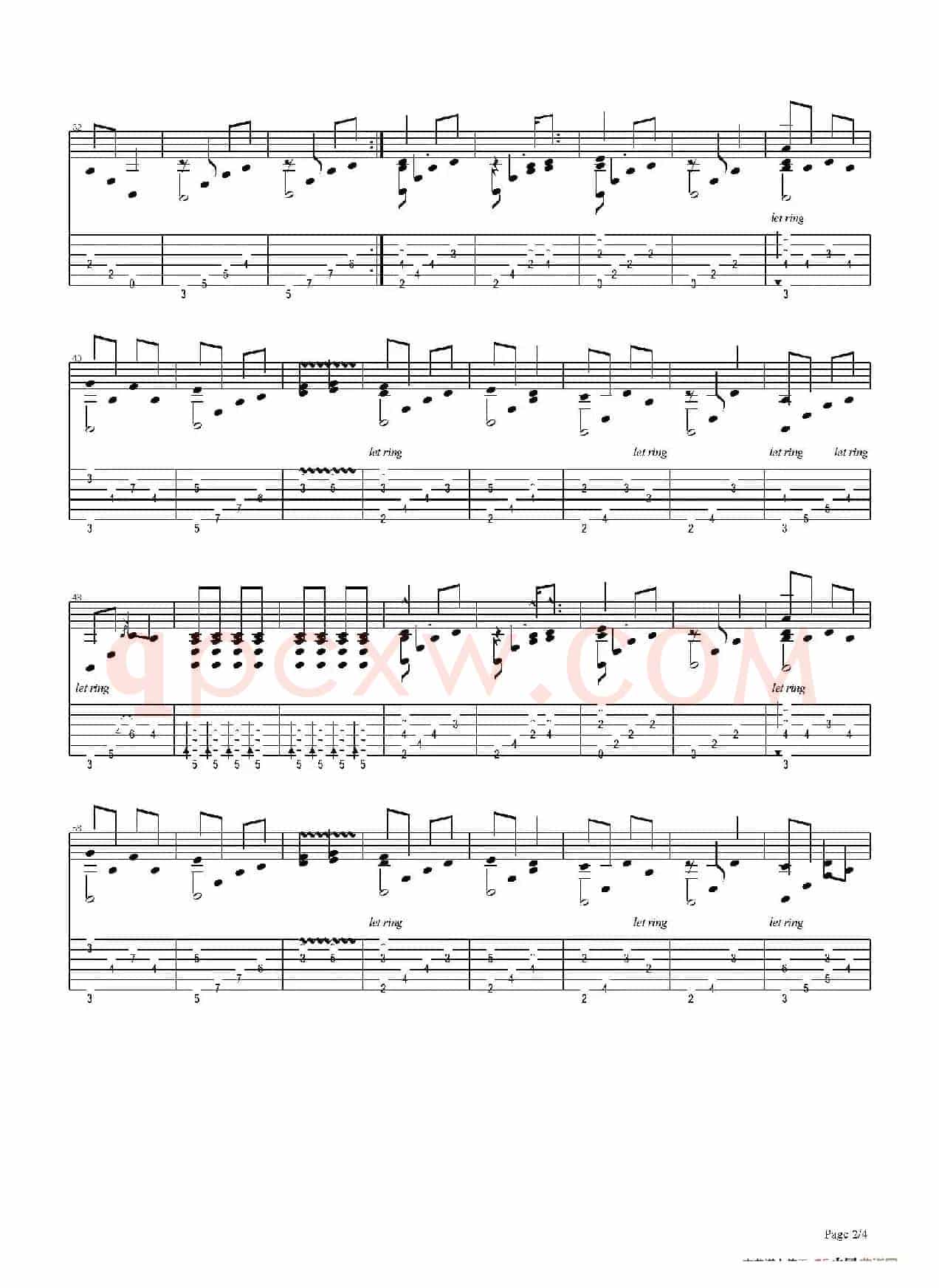 古典吉他：James Horner：Titanic