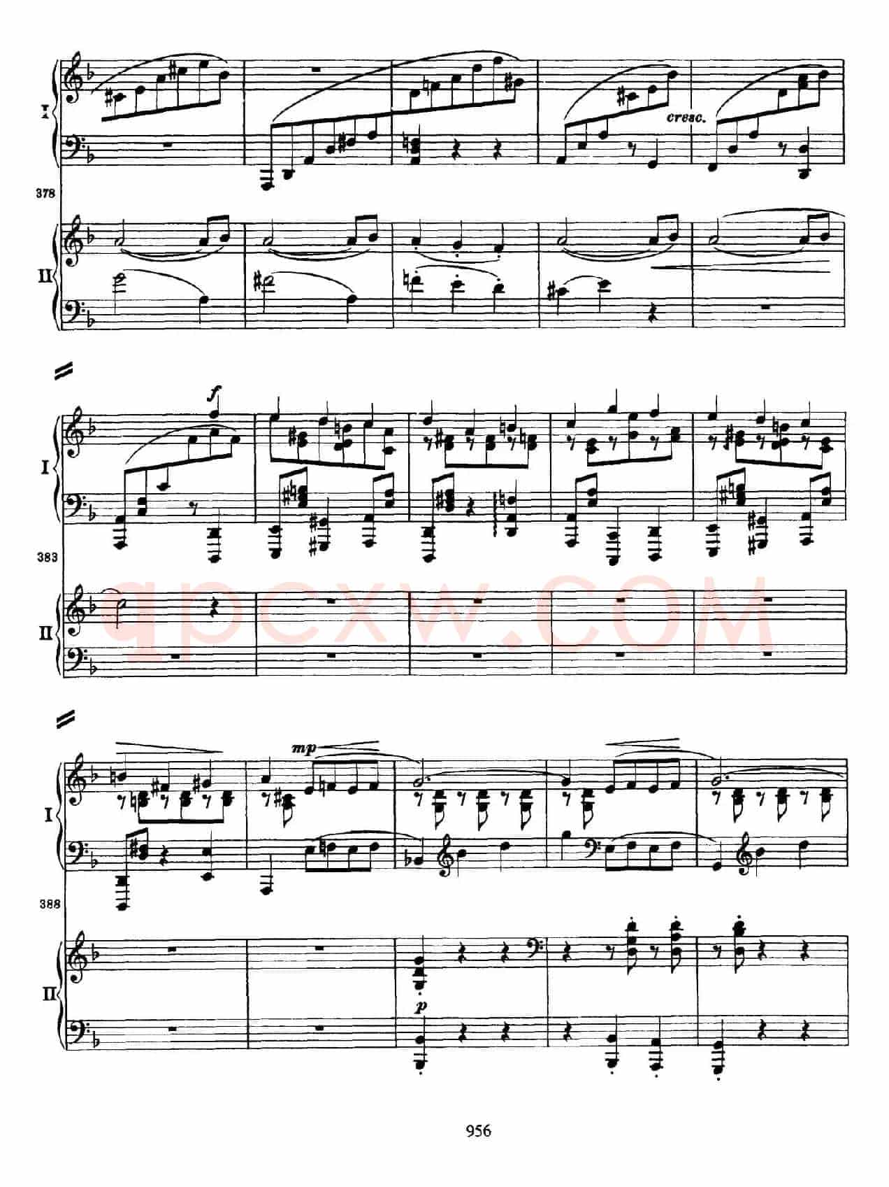 降B大调第二钢琴协奏曲（P51——60）