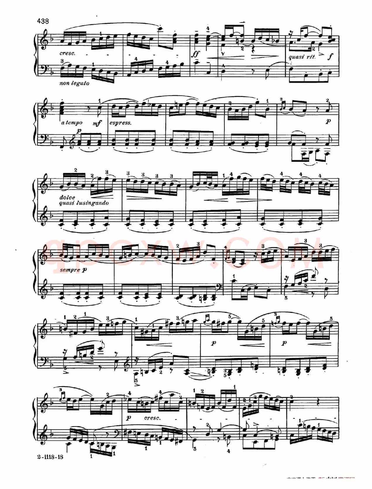 Italian Concerto BWV 971 （意大利协奏曲）