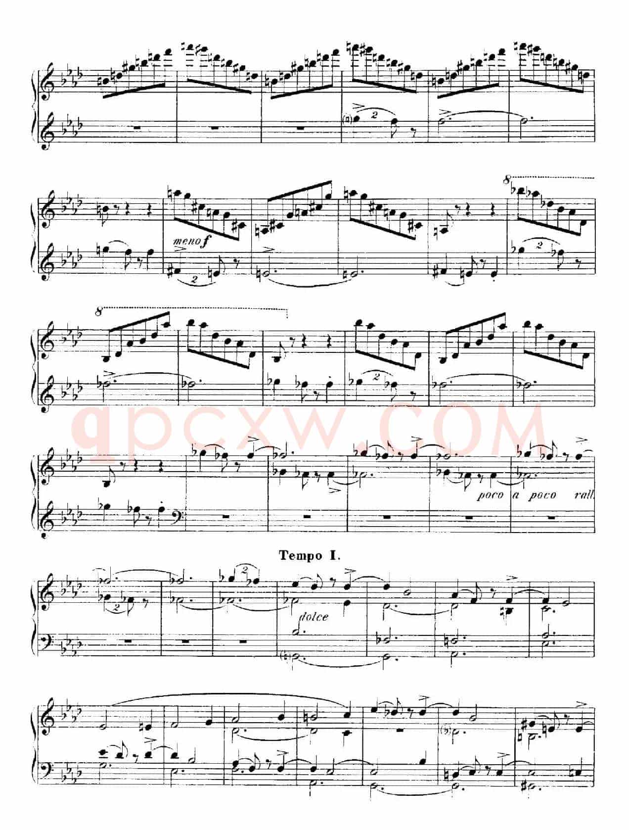 4 Valses Caprice(4首随想圆舞曲)(Op.62 No. 4 in A-flat)