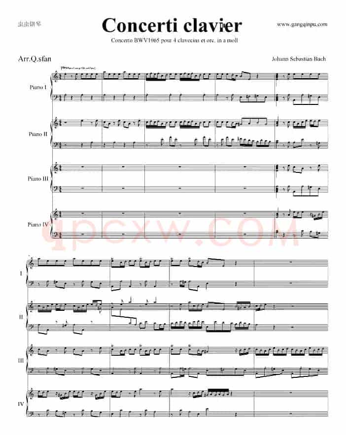 Concerti clavier.