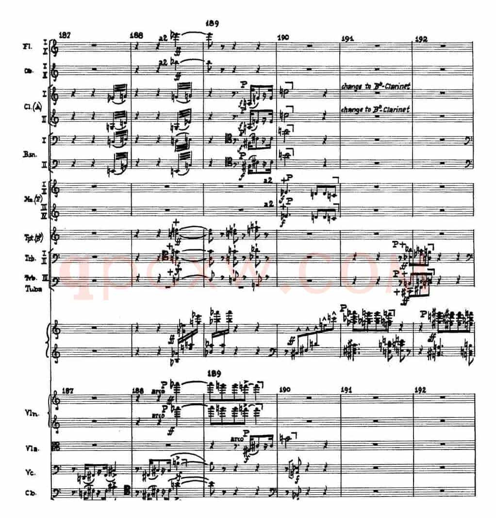 Piano Concerto Op.42（钢琴协奏曲总谱P1-34）