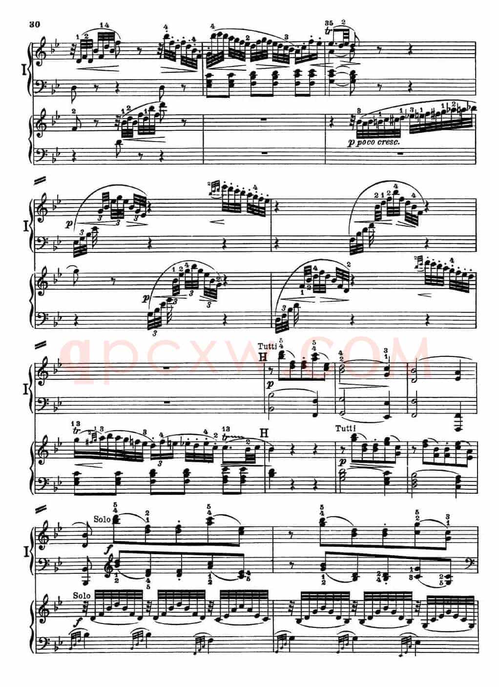二十八部钢琴协奏曲 No.10（P16-30）
