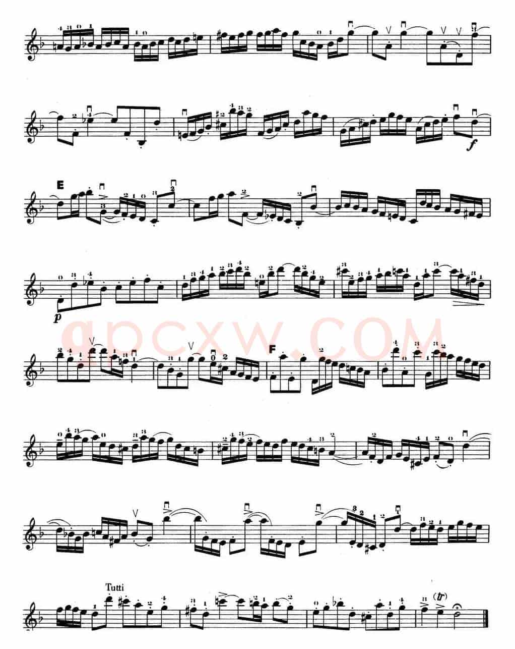 铃木小提琴教材第五册（Suzuki Violin School Violin Part VOLUME 5）