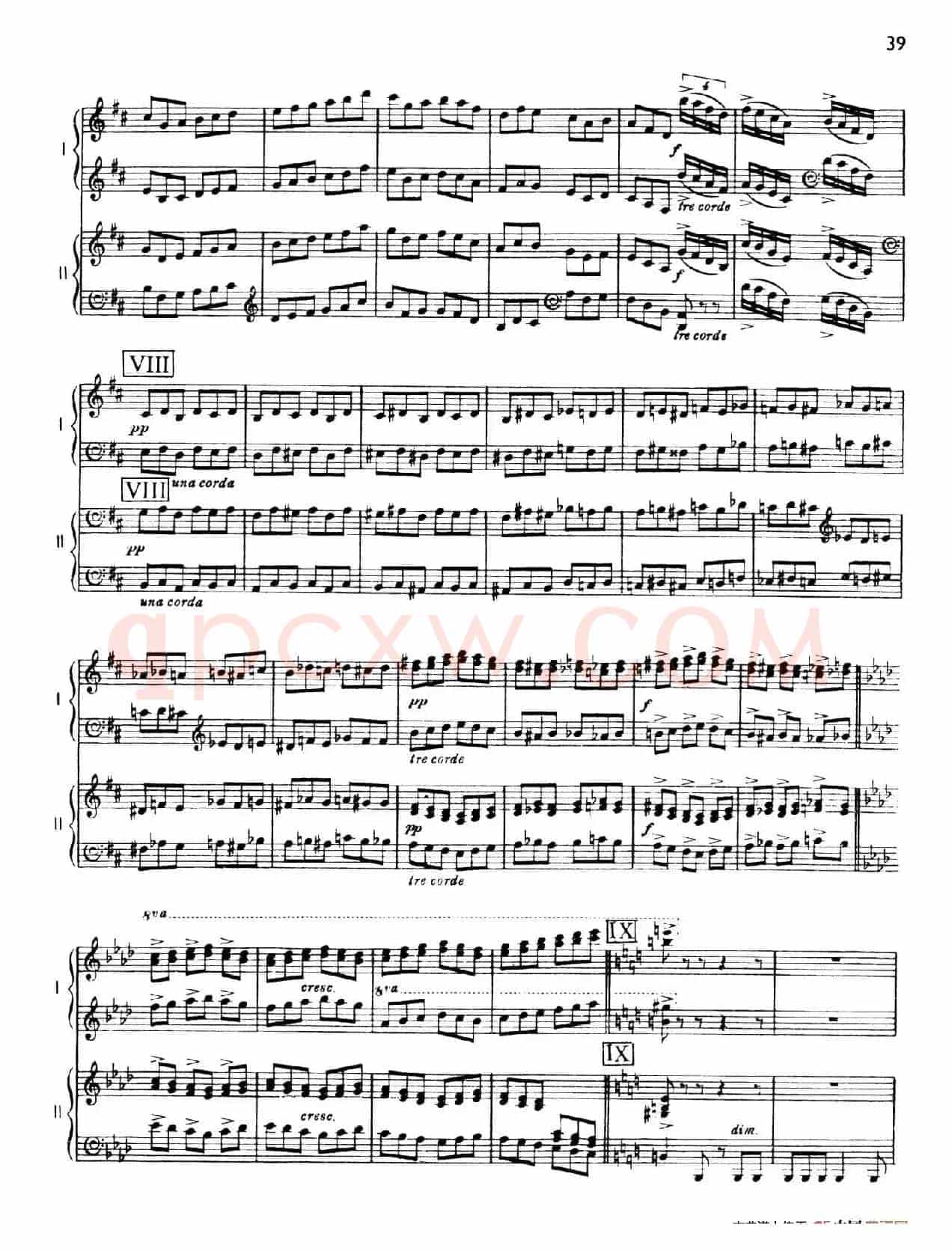 The Planets Op.32(双钢琴)(行星·第三乐章 水星—飞行使者)