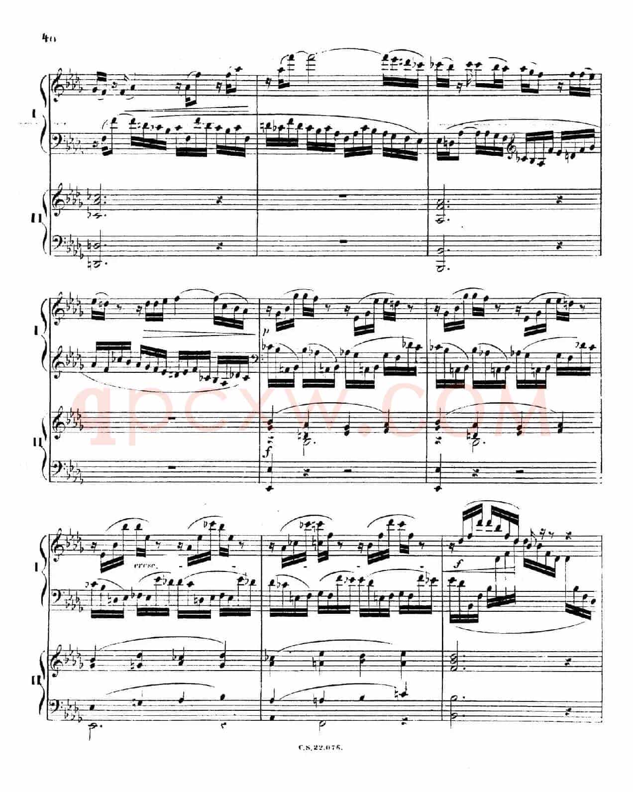 Piano Concerto No.2 in F Major Op.35(F大调第二钢琴协奏曲·Ⅱ·双钢琴)