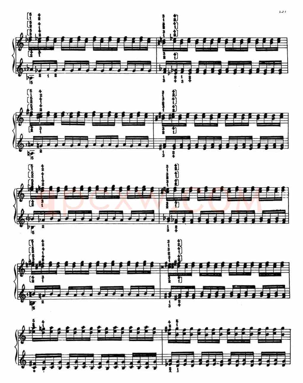 Technical Exercises S.146(李斯特钢琴技巧练习 BOOK Ⅷ)