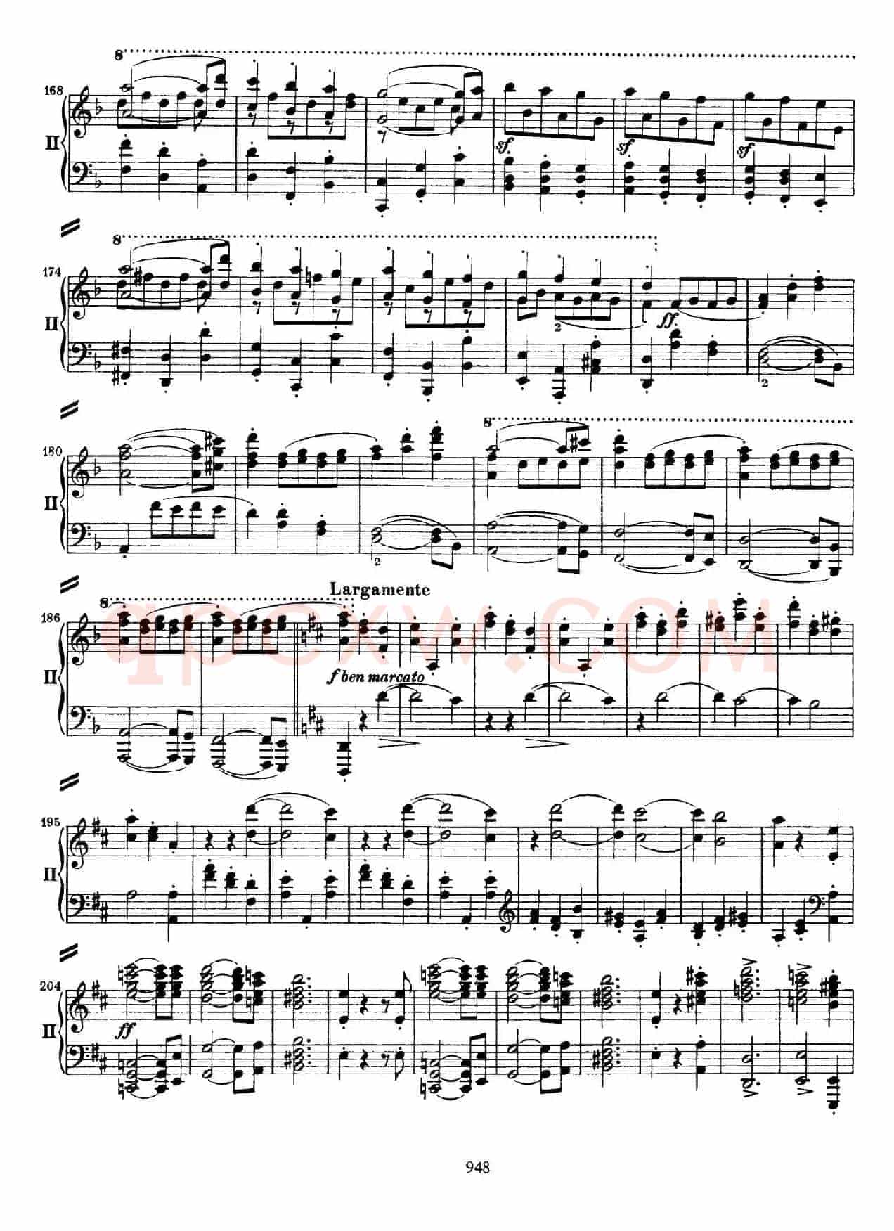 降B大调第二钢琴协奏曲 （P41——50）