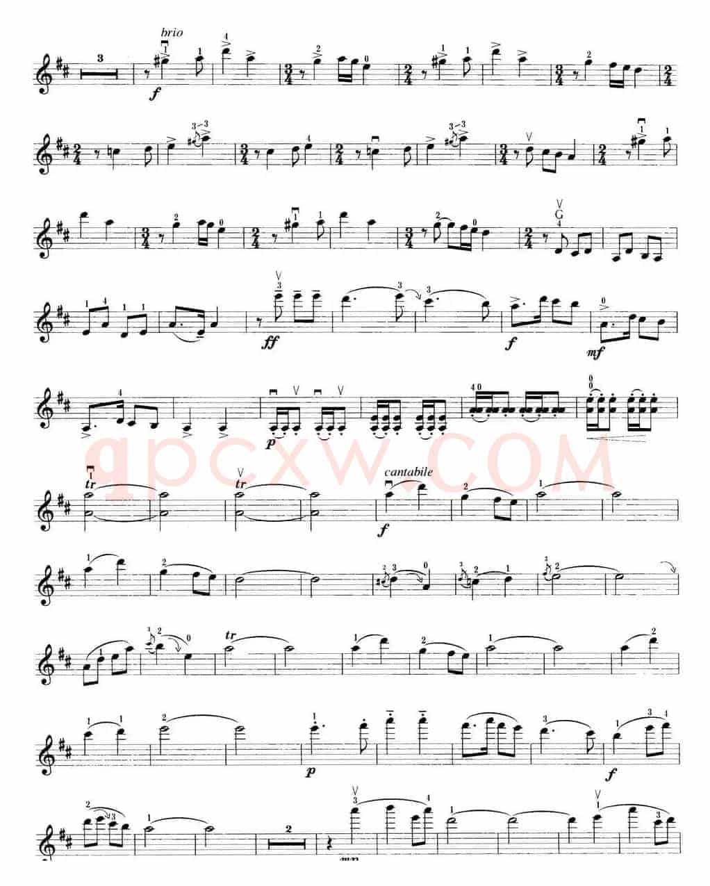 小提琴考级第八级：中国乐曲（7首）