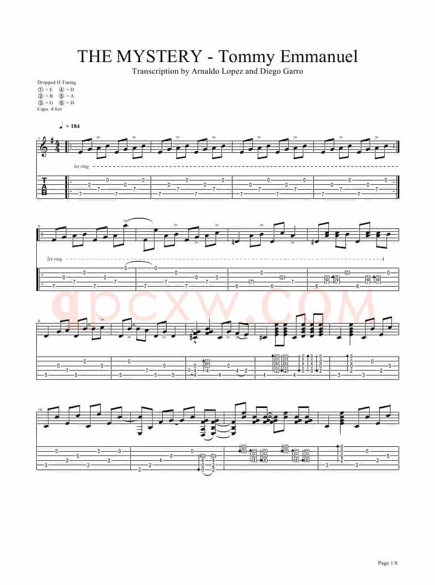 tommy emmanuel：the mystery 2（指弹吉它）