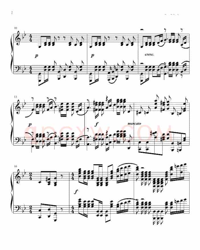 G小调前奏曲.