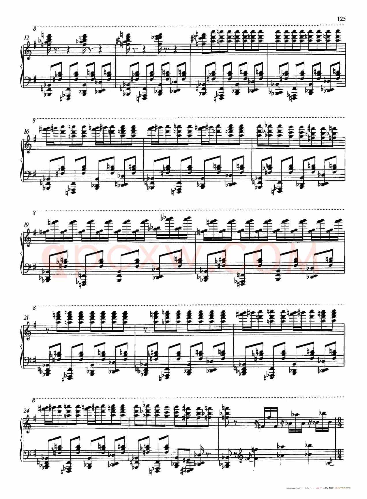 Sabre Dance(马刀舞曲)(齐夫拉改编钢琴独奏版)