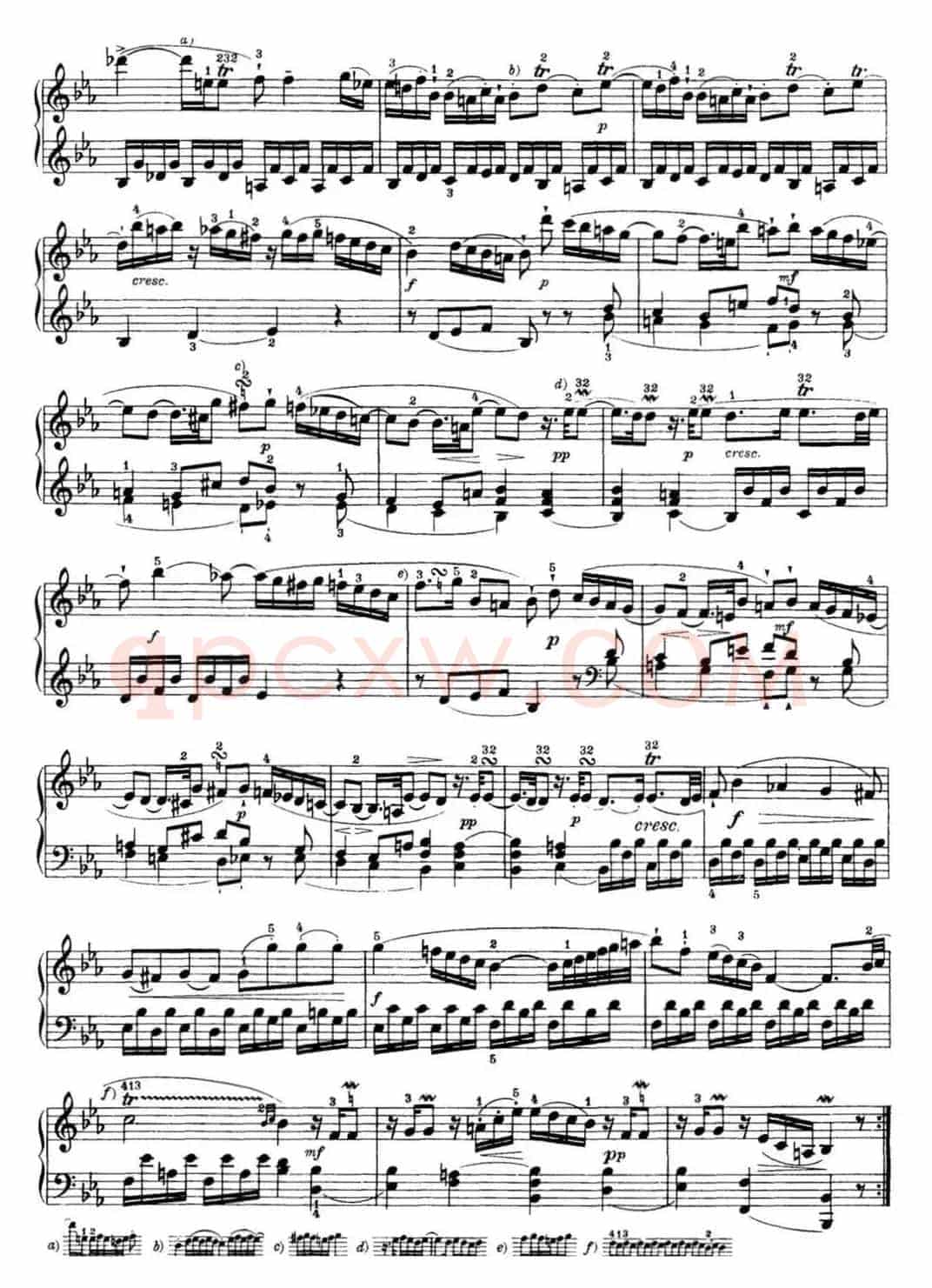 海顿 钢琴奏鸣曲 Hob XVI 45 Divertimento Eb major