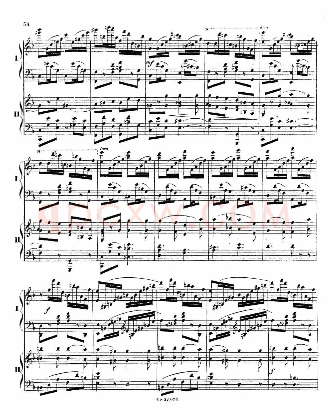 Piano Concerto No.2 in F Major Op.35(F大调第二钢琴协奏曲·Ⅱ·双钢琴)