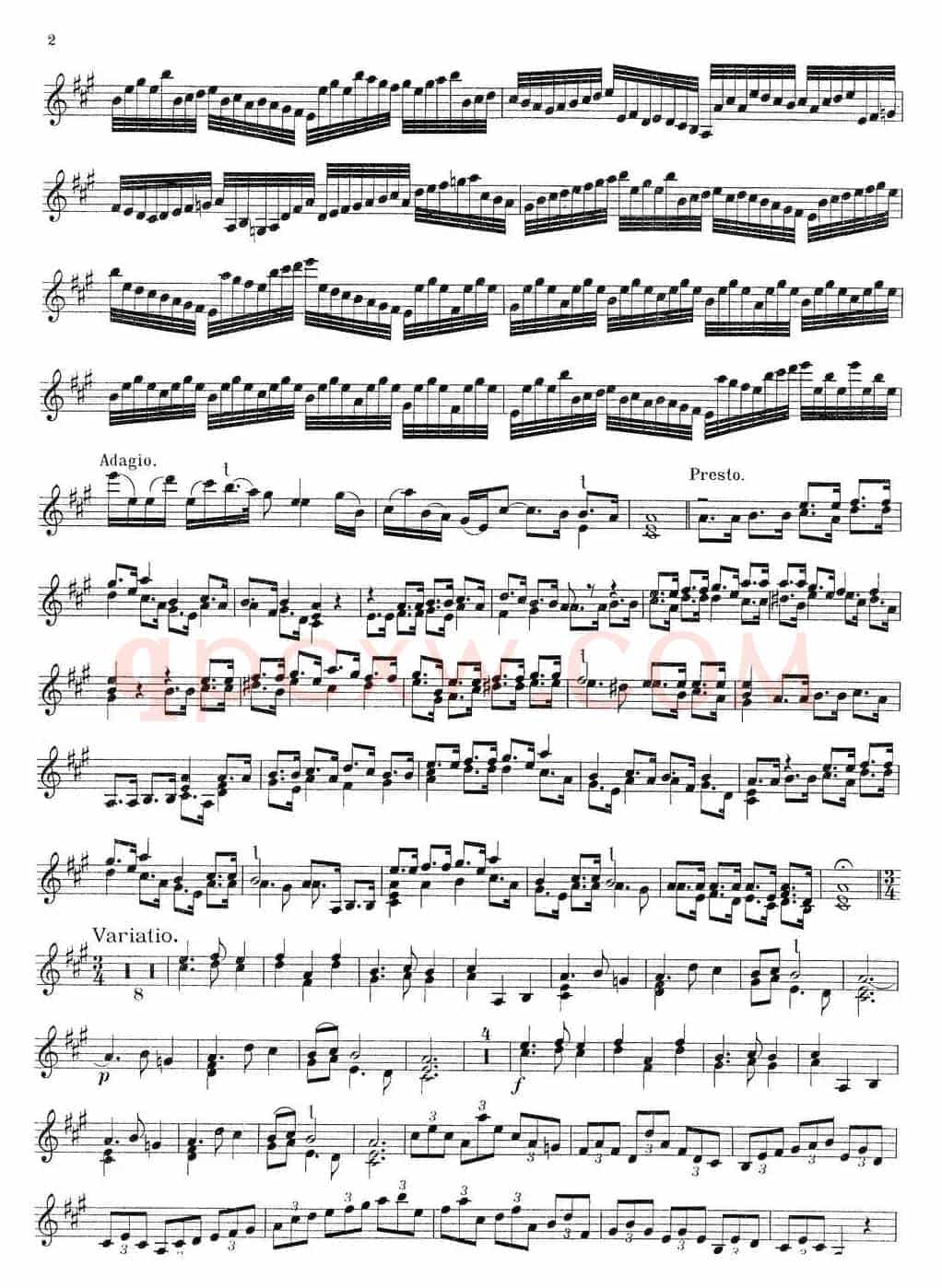 Biber Violin Sonata I