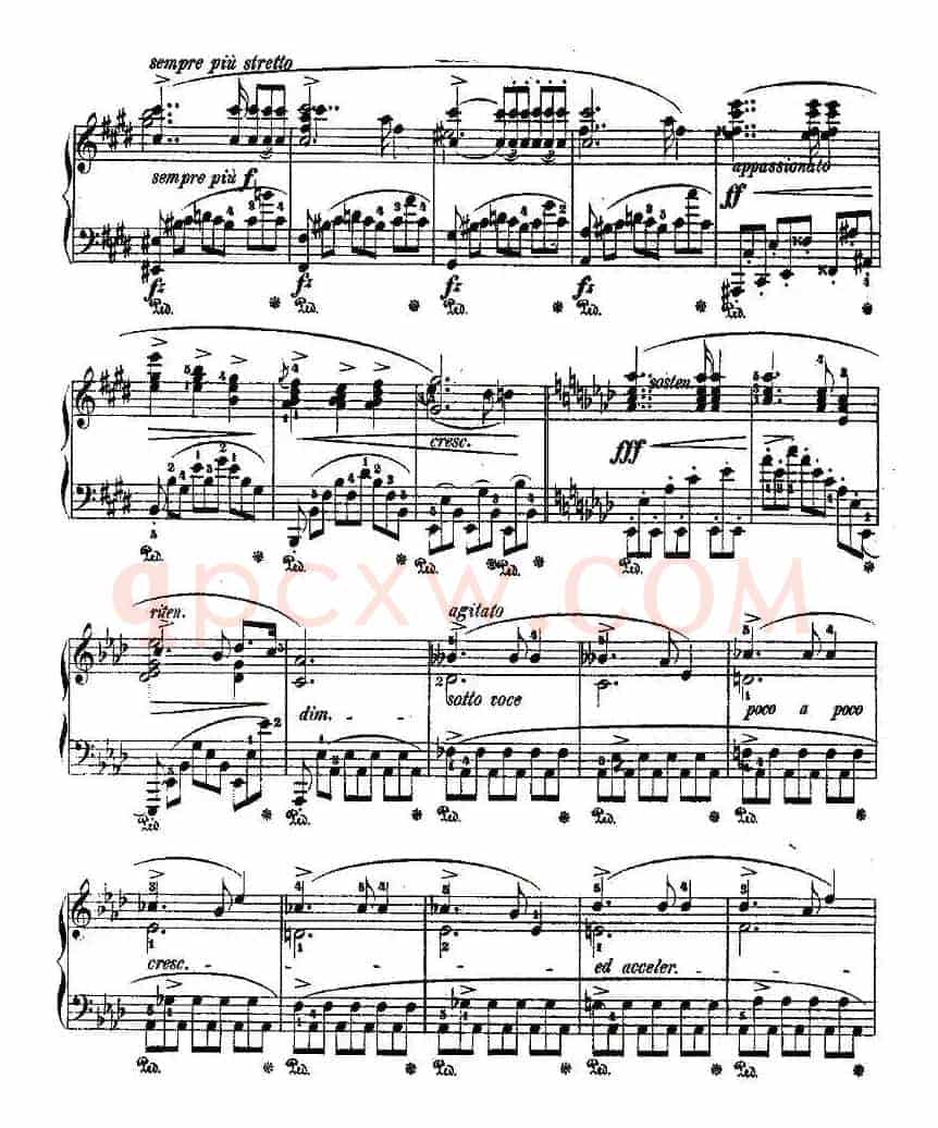 升C大调夜曲Op.27-1（Deux  Nocturnes）