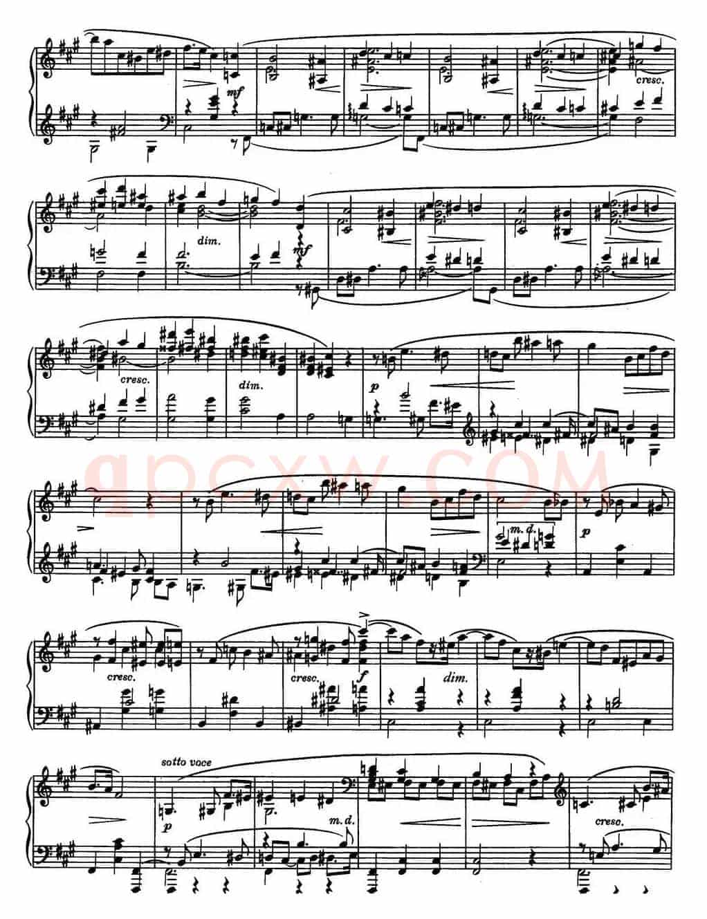 9首玛祖卡舞曲 Op.25（No.7）