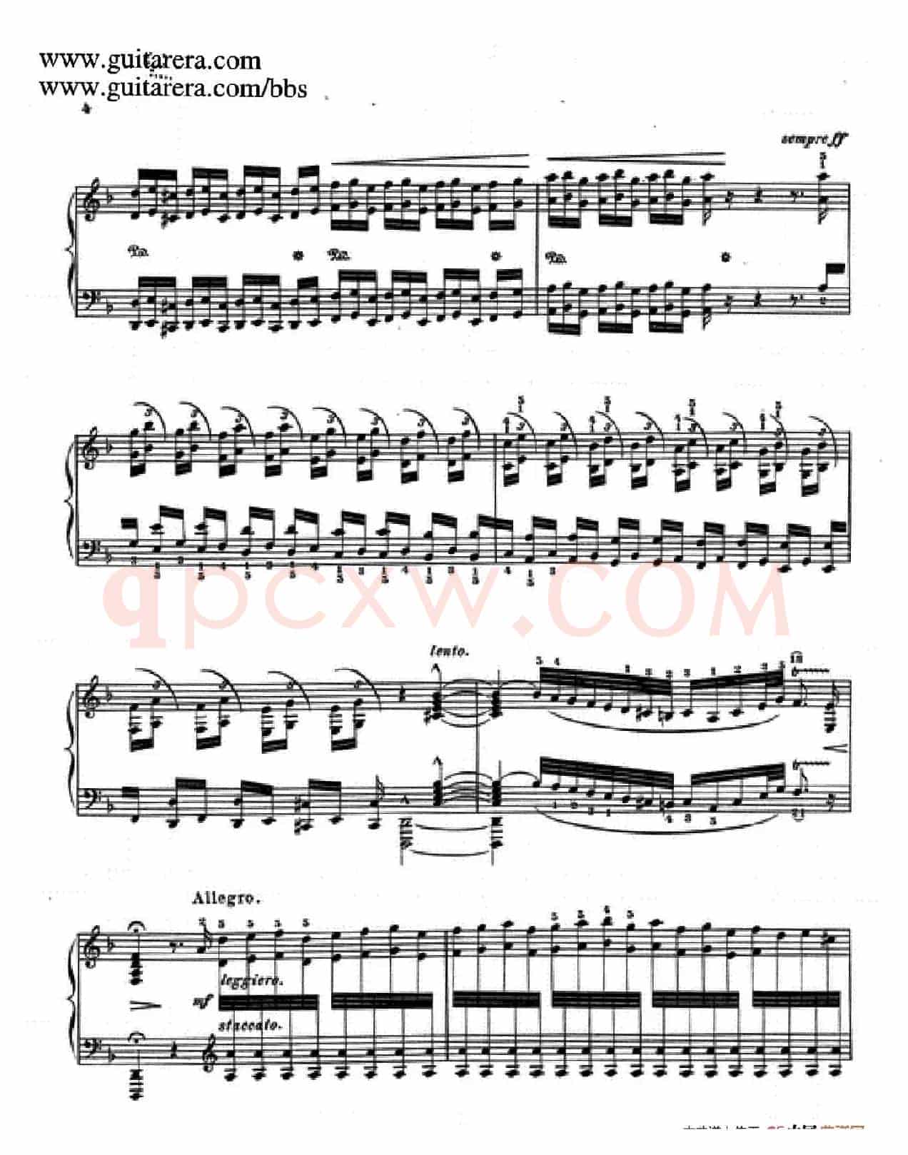 d小调托卡塔与赋格(BWV 565·陶西格改编钢琴独奏版)