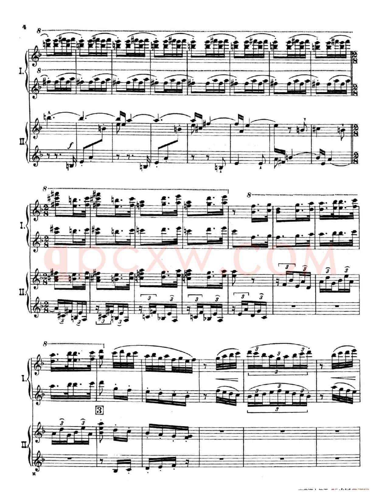 The Pines of Rome(交响诗《罗马的松树》·双钢琴)(第一部分:博尔盖塞别墅的松树)