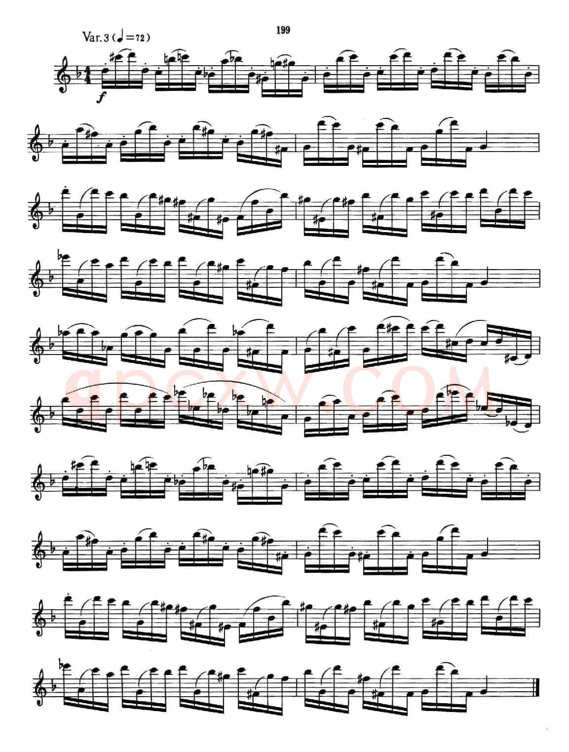 萨克斯管业余考级九级练习曲第一首
