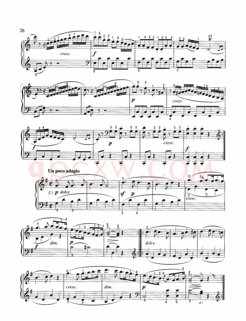 小奏鸣曲（Sonatine,op.36-3）