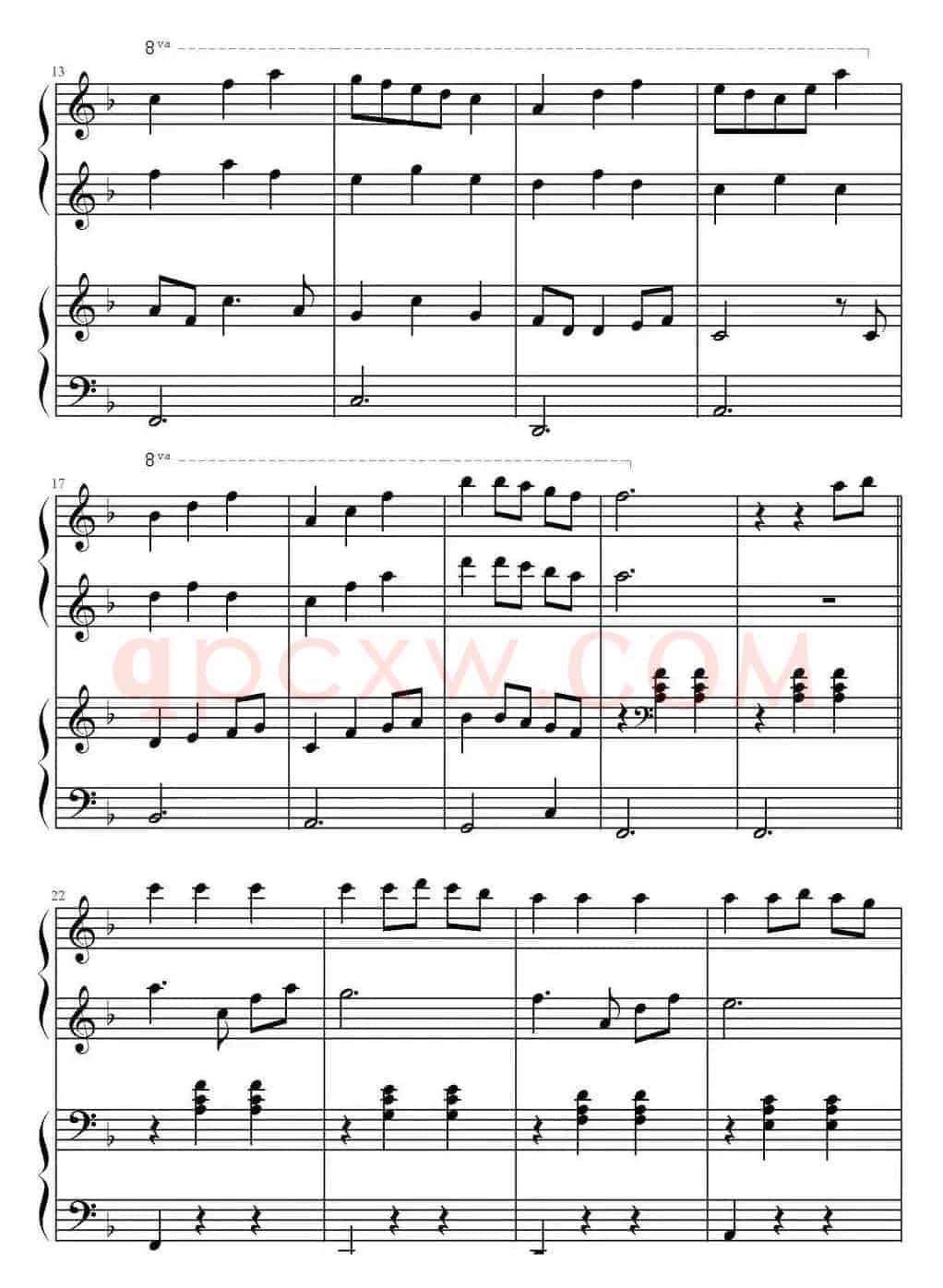 总是一次又一次（《神隐少女》主题曲、四手联弹）