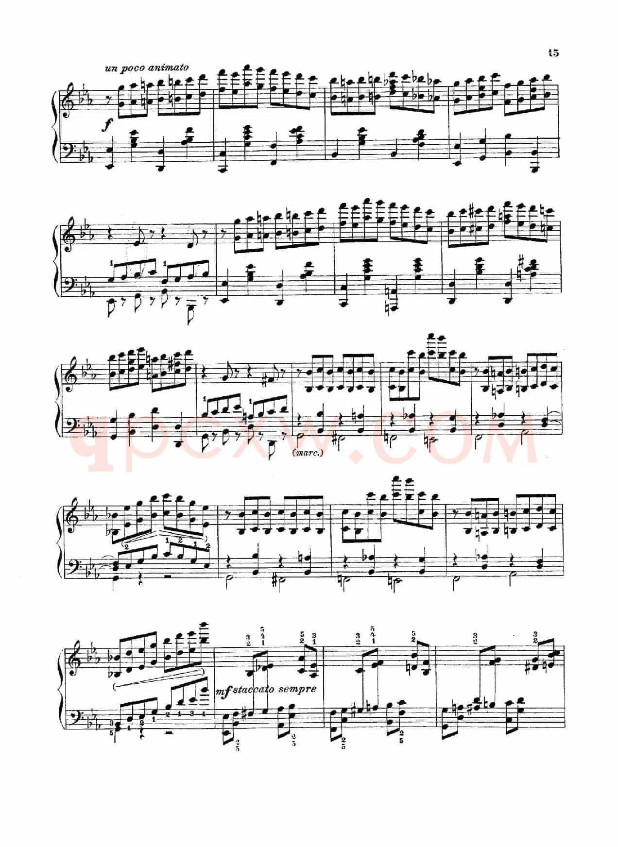 Die Jongleurin Op.52 No.4(女丑角)