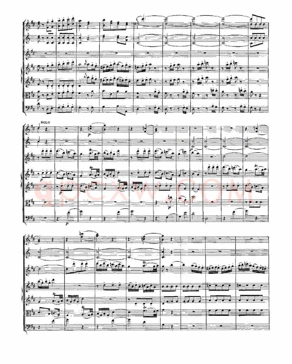 Concerto in D for Flute, K.314(D大调长笛协奏曲)