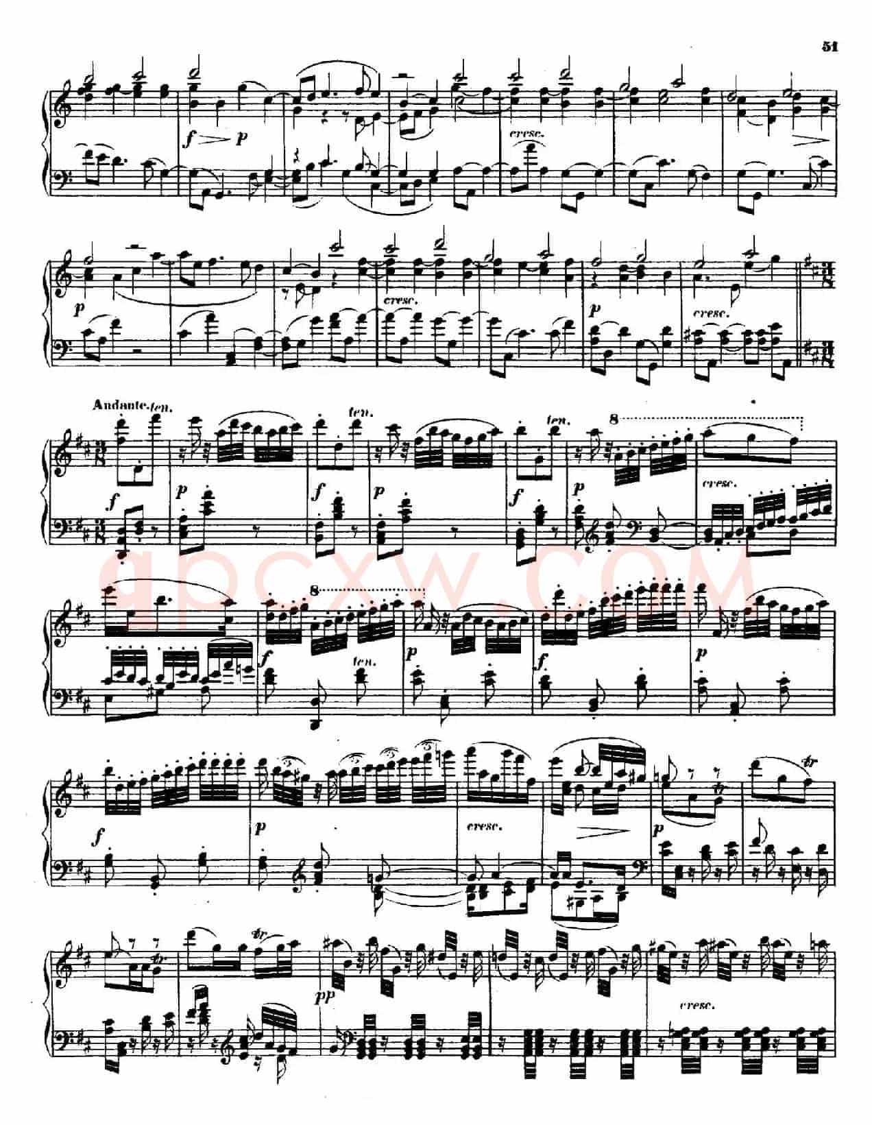 String Quartet No.15 in a Minor Op.132(a小调第十五弦乐四重奏·钢琴独奏版)