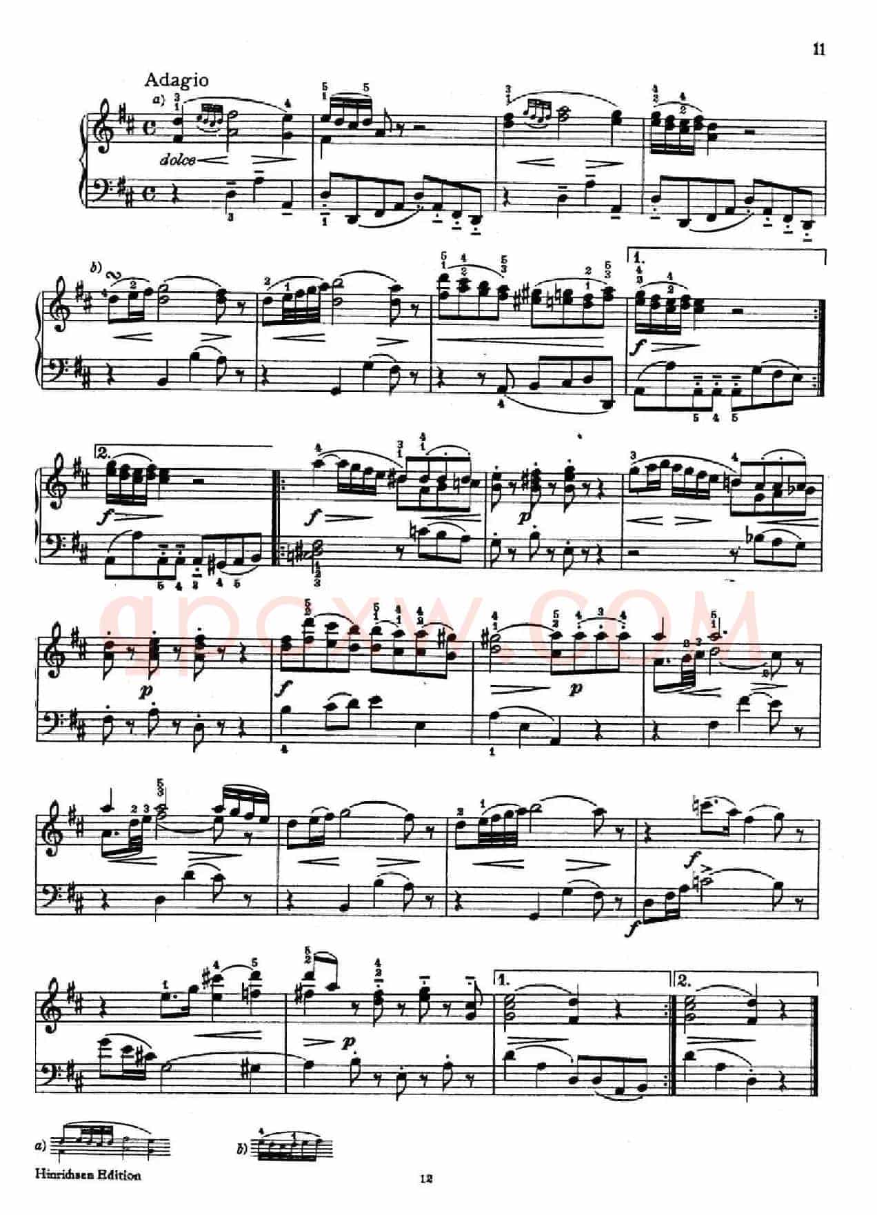 6 Viennese Sonatinas K.439b(6首维也纳小奏鸣曲·Ⅱ)