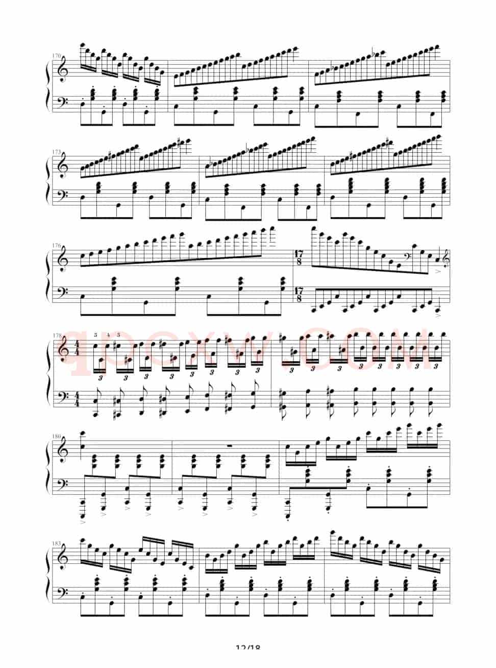 C大调练习曲No.2（琶音和左手跳跃练习）