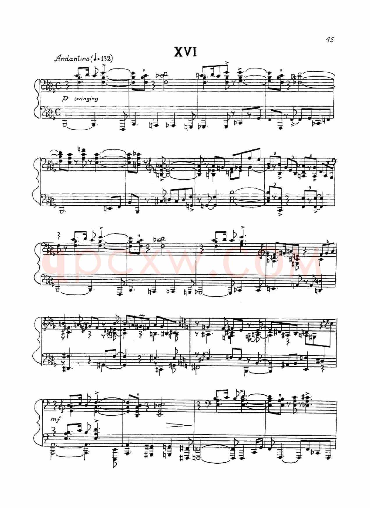 24 Preludes Op.53（24首前奏曲·XVI）