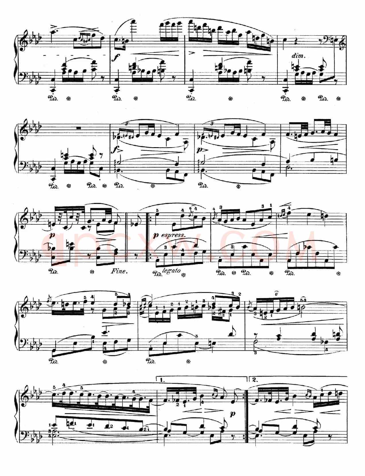 Trois Polonaises Op.71(3首波兰舞曲 No.3)