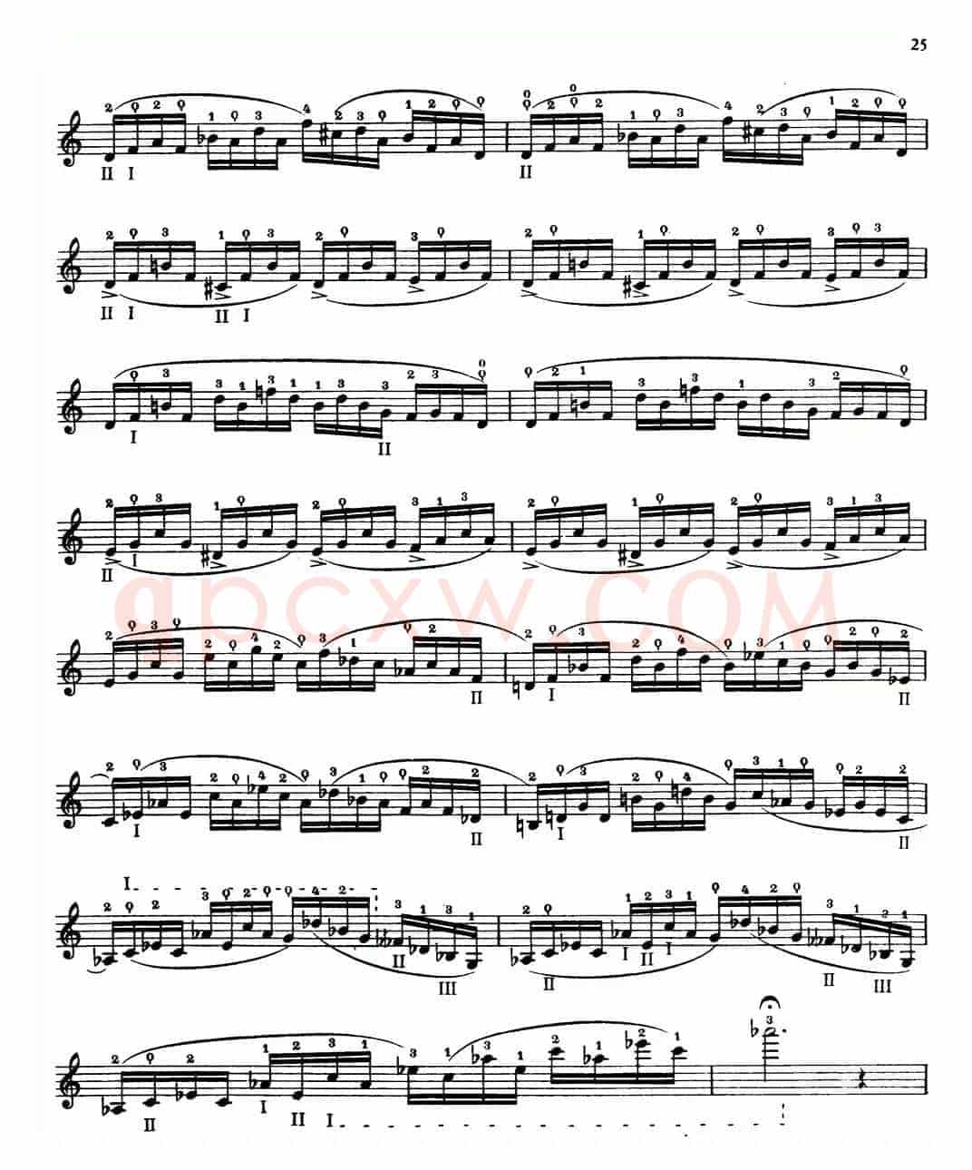 大提琴高级练习曲40首 No.12