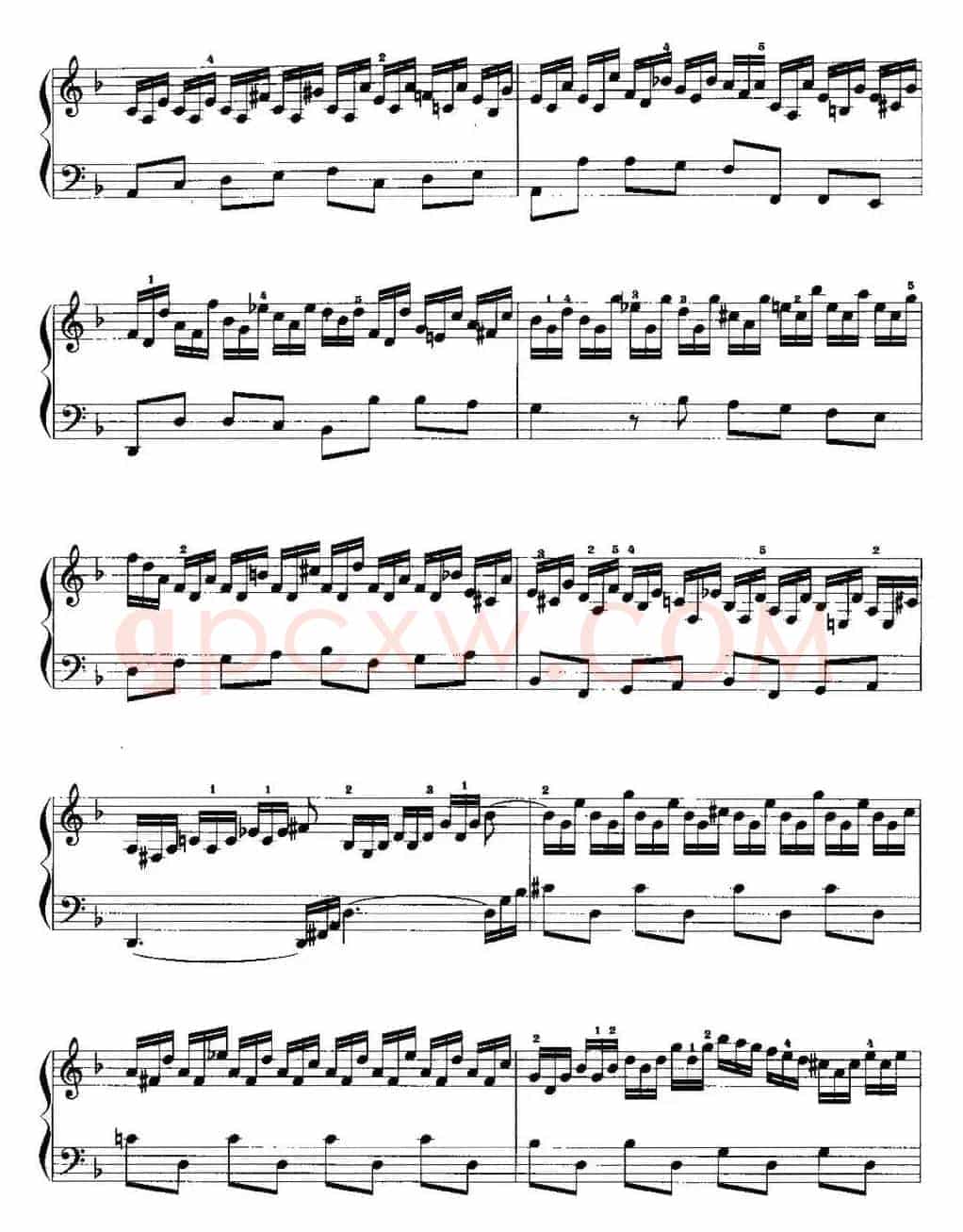 手风琴复调作品：d小调前奏曲与赋格