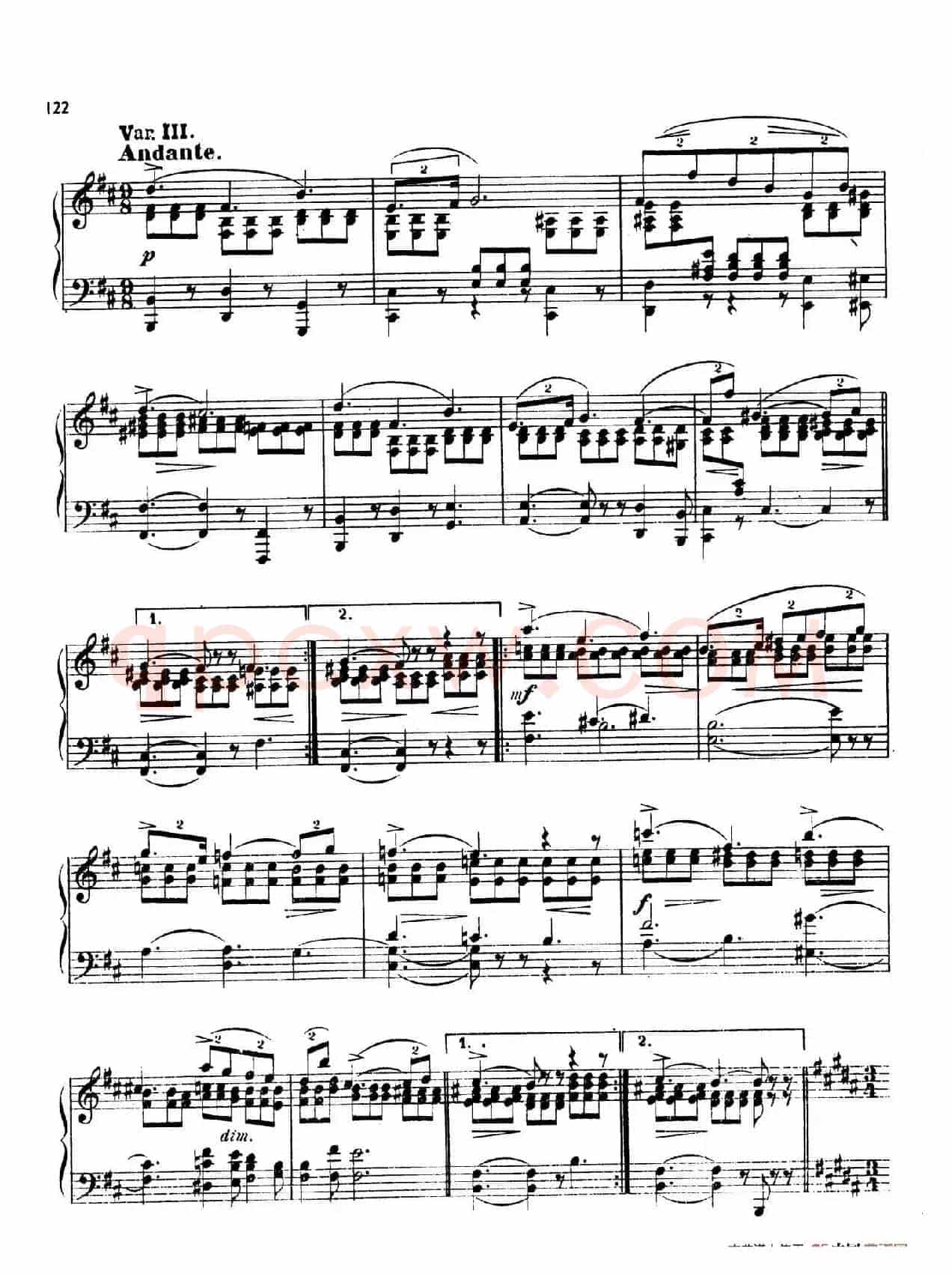 24 Characteristic Pieces Op.36(24首性格小品·23)