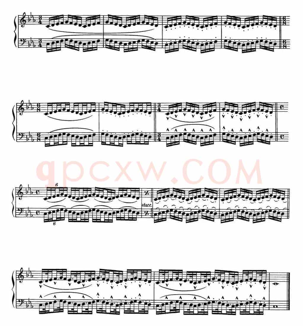 Technical Exercises S.146(李斯特钢琴技巧练习 BOOKⅠ)