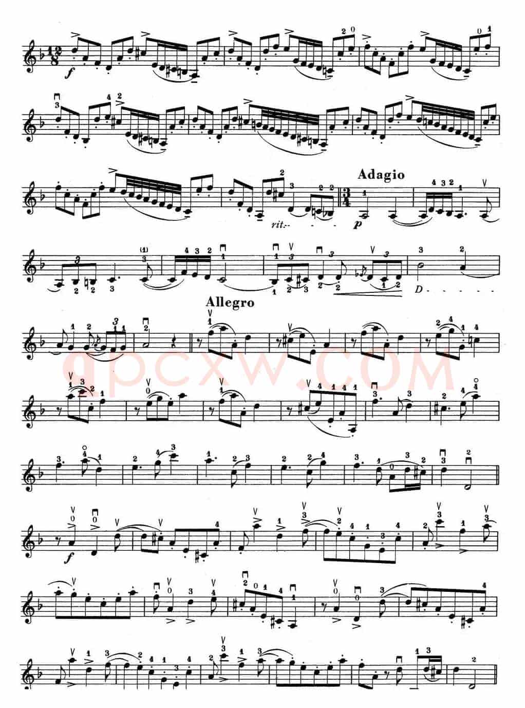 铃木小提琴教材第六册（Suzuki Violin School Violin Part VOLUME 6）