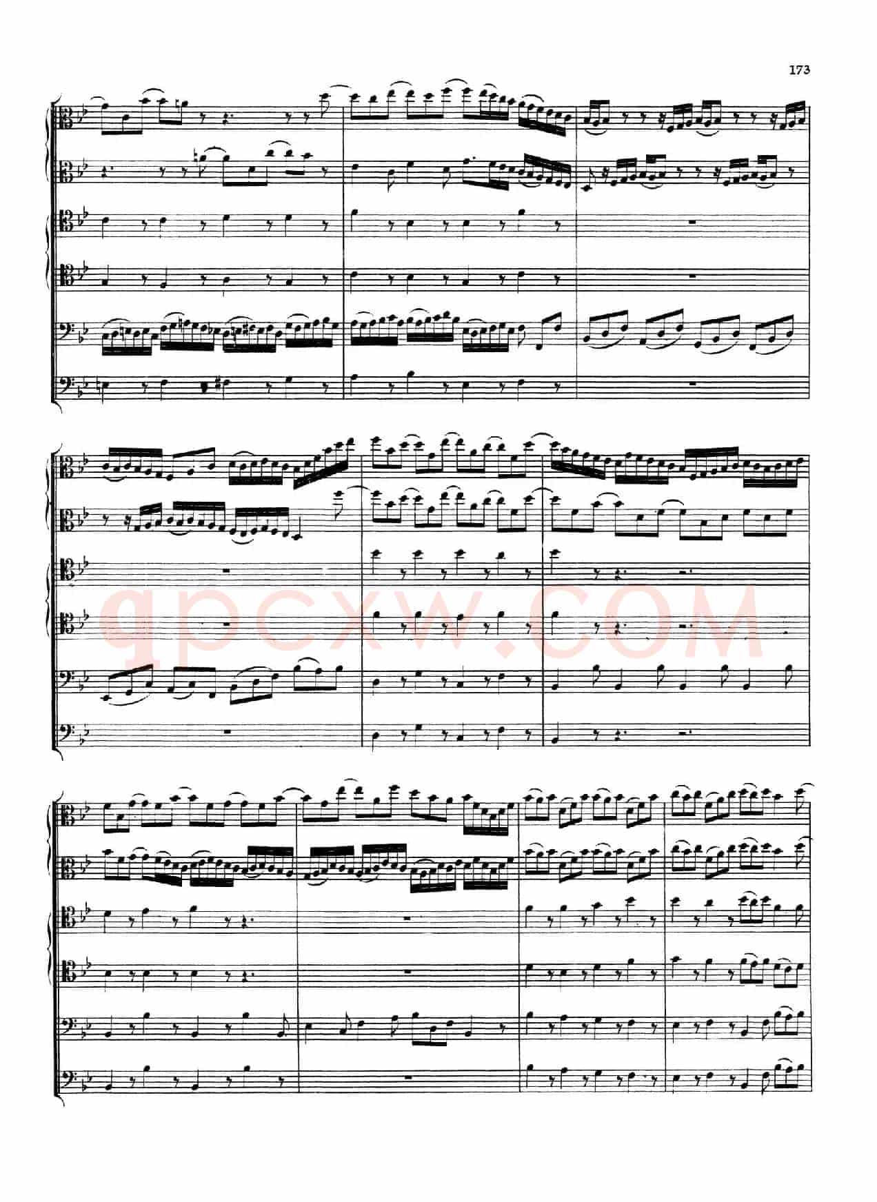 Brandenburg Concerto No.6 in B-flat Major（勃兰登堡协奏曲第六号）