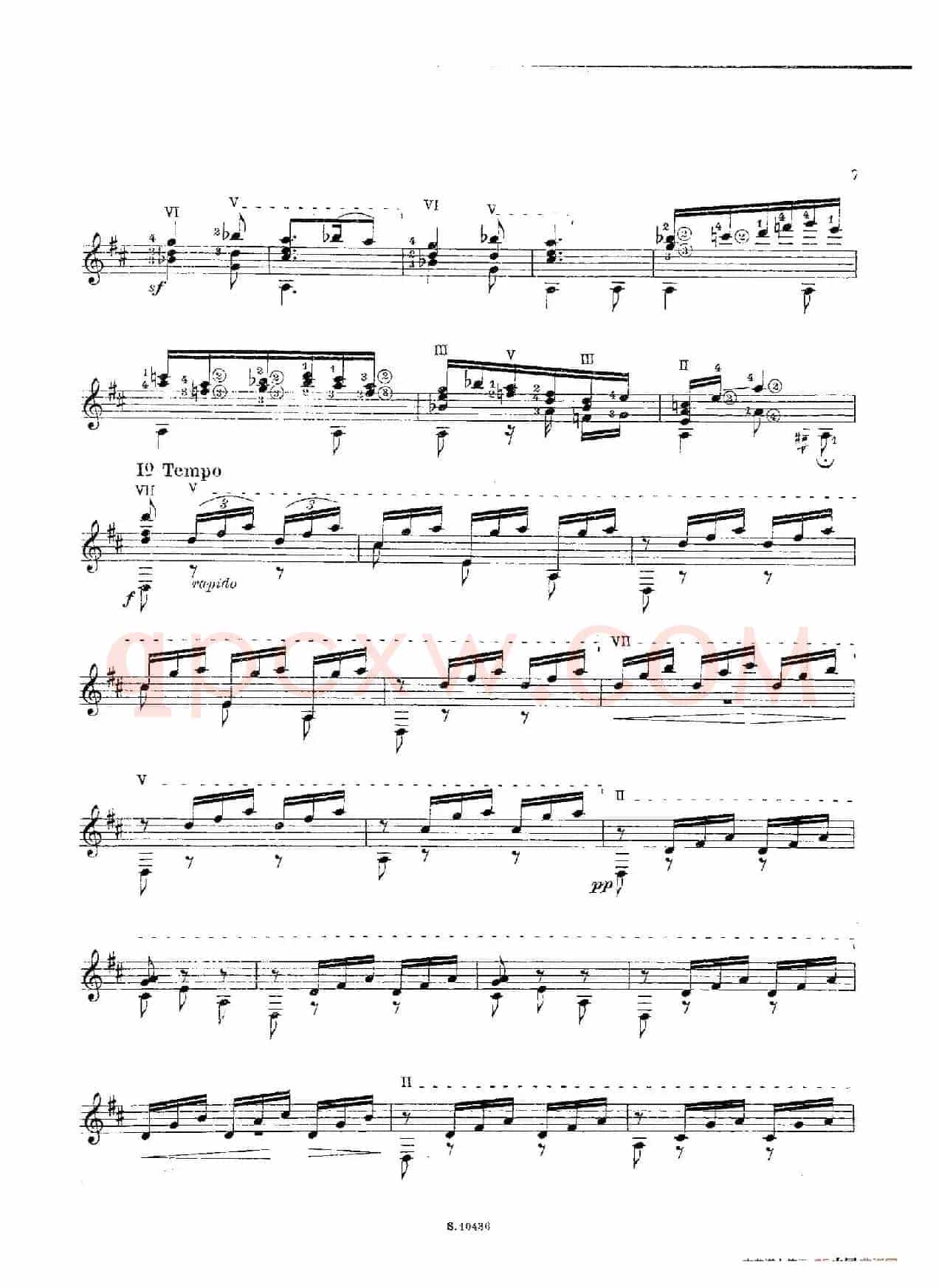 Torre Bermeja(Serenata)-2（古典吉他）