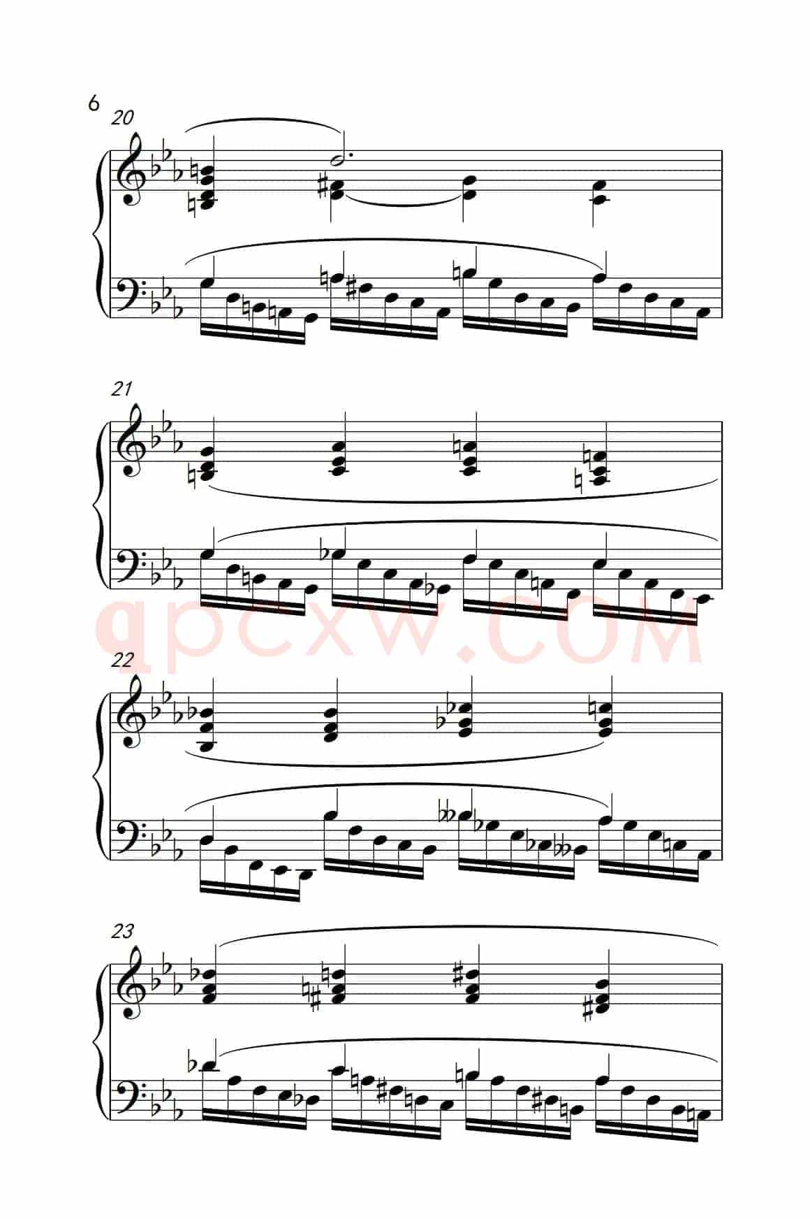 莫什科夫斯基 钢琴练习曲（第十四首）