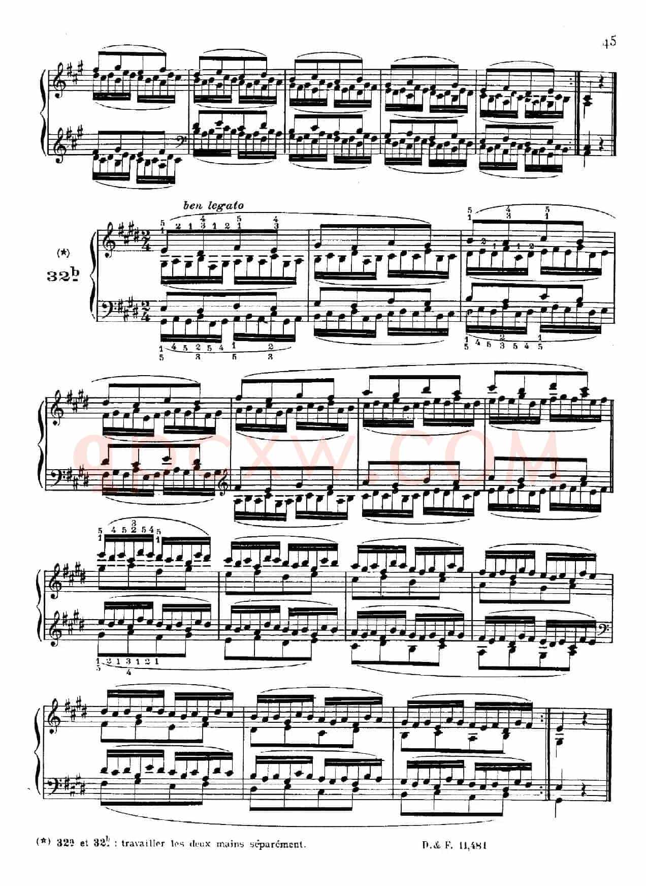 51 Exercises, WoO 6(51首钢琴练习 31—37)