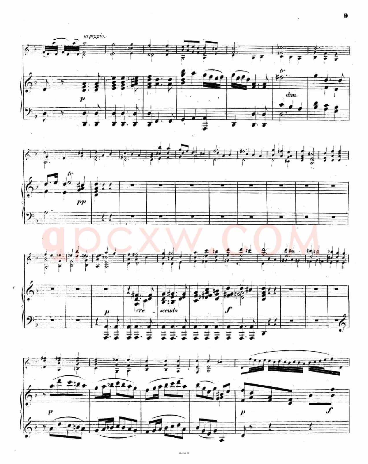 CHACONNE（恰空舞曲）（门德尔松改编版）