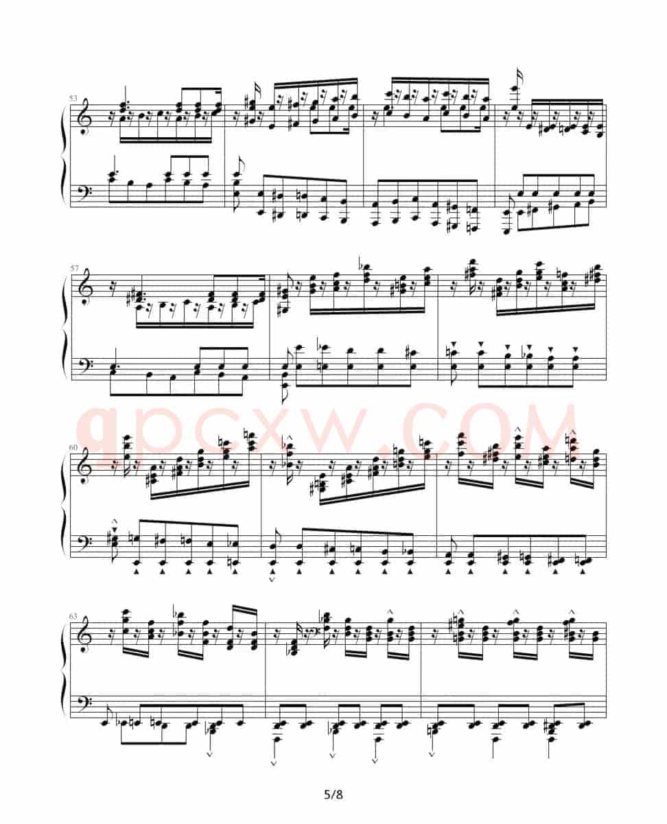 李斯特超凡练习曲第二首