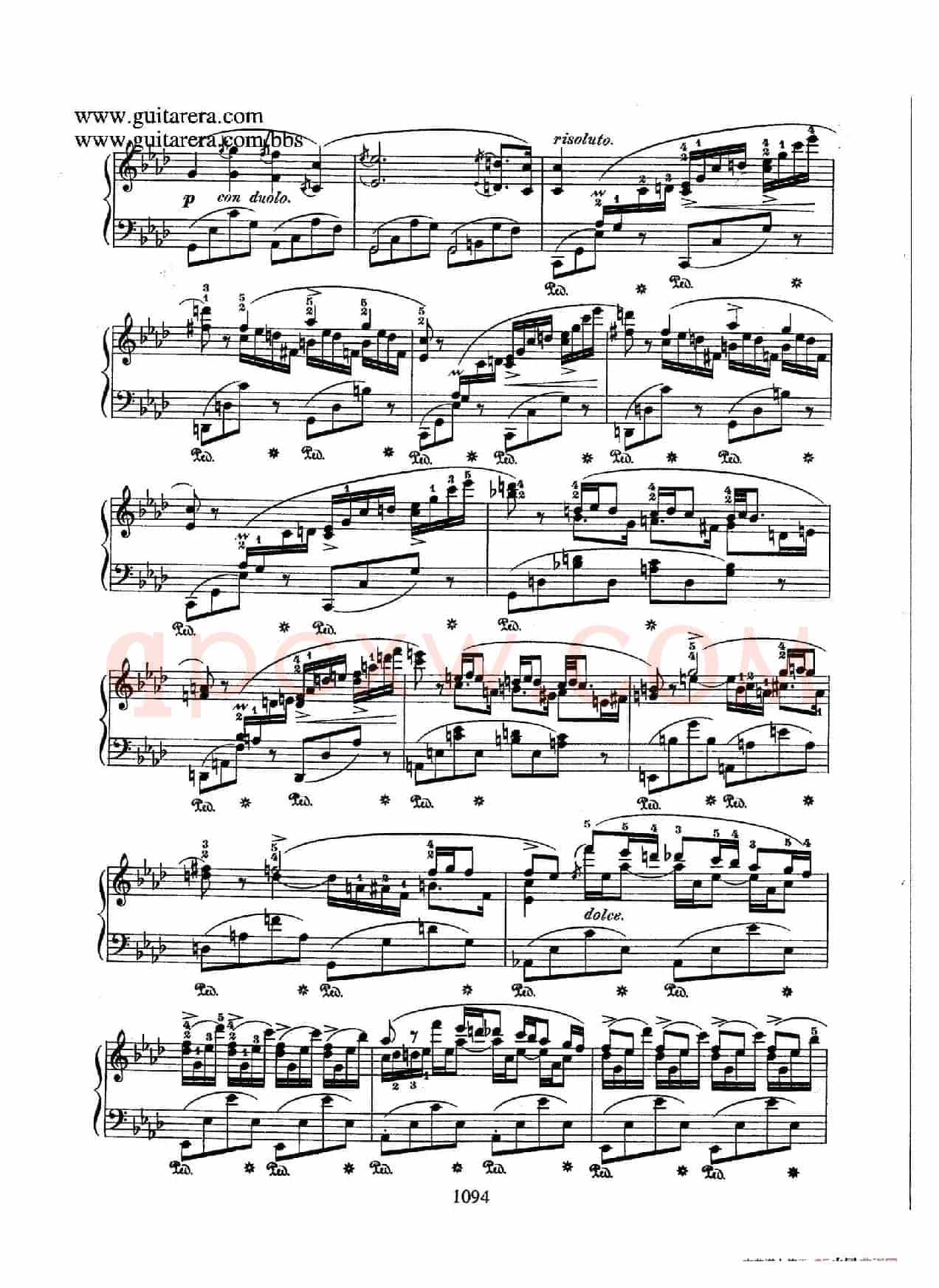 Piano Concerto No.2 in f Minor Op.21(f小调第二钢琴协奏曲·钢琴独奏版)